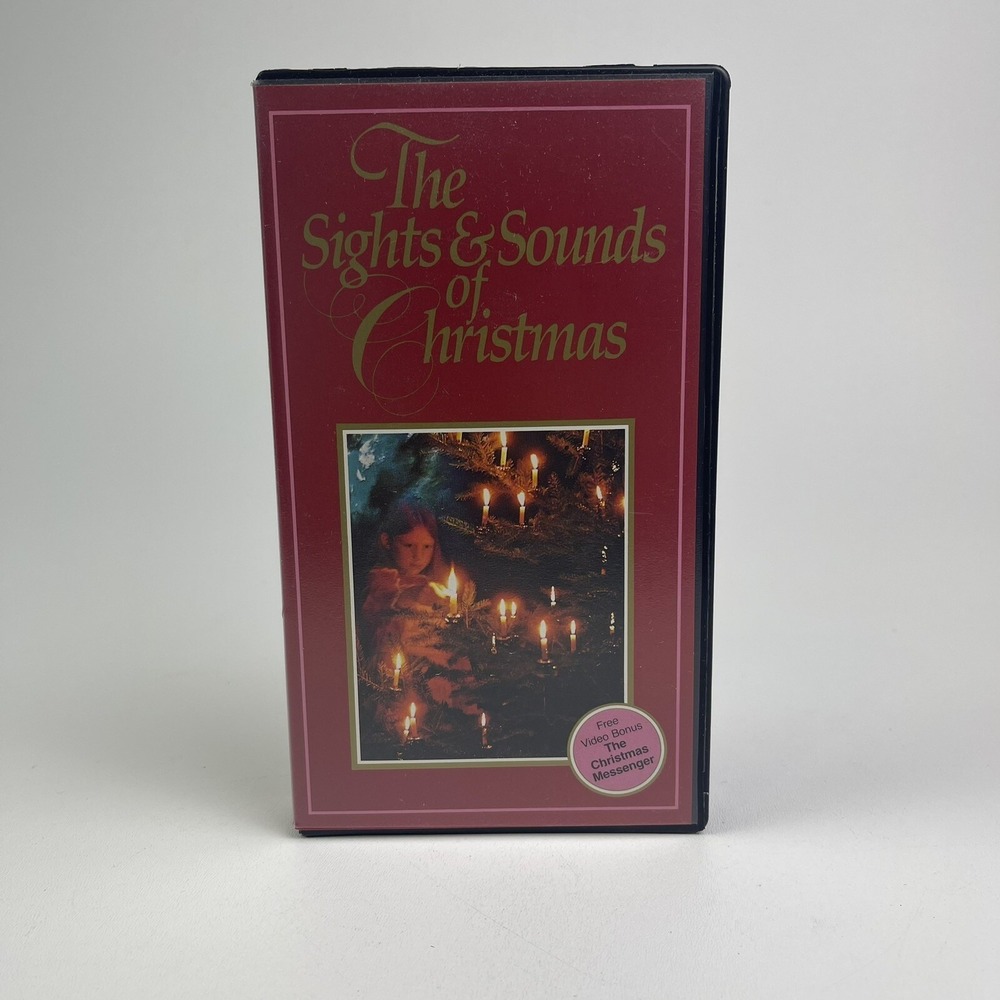 The Sights & Sounds of Christmas 1986 VHS Tape Bonus The Christmas Messenger